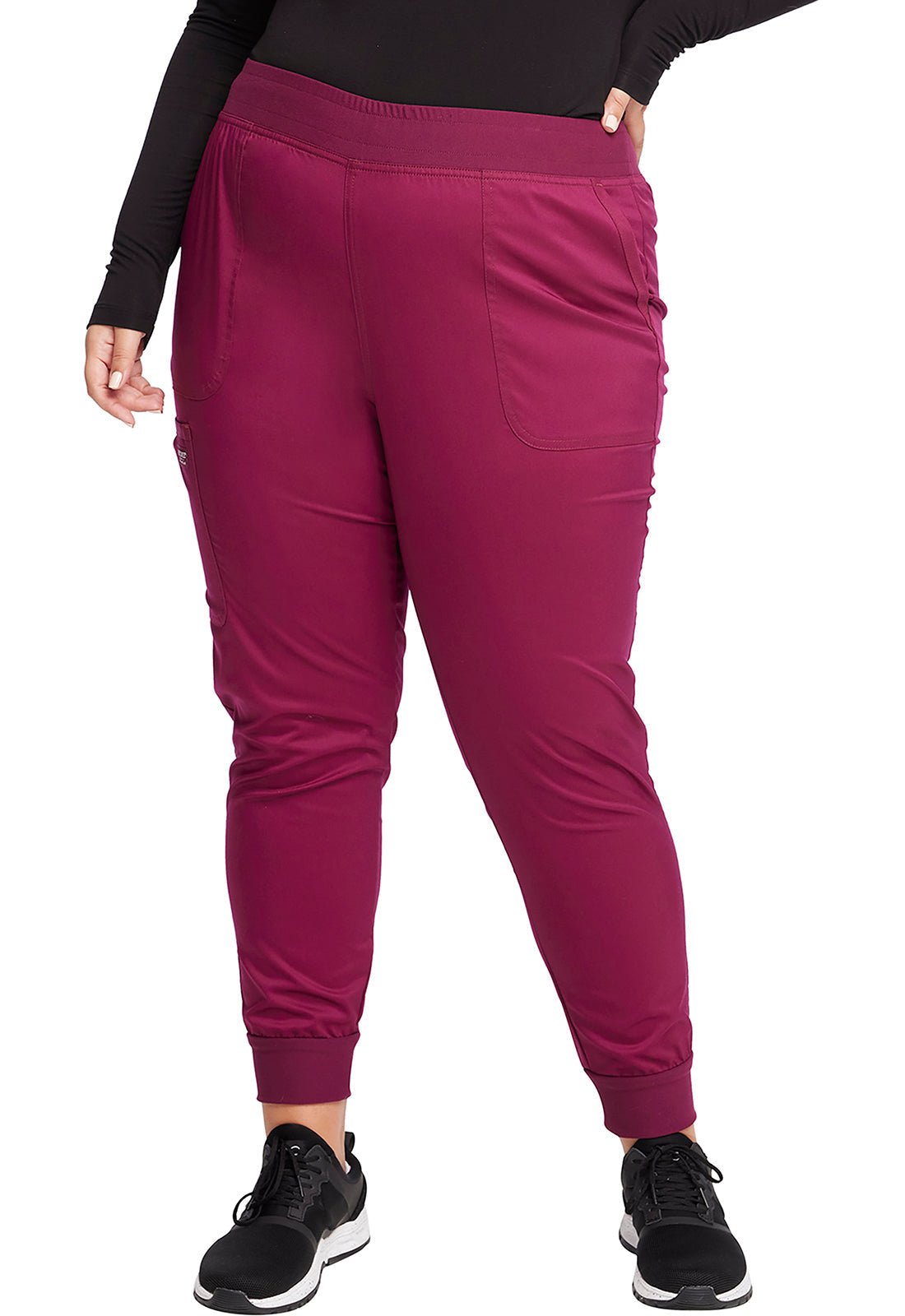 Women's Mid Rise Jogger - Wine